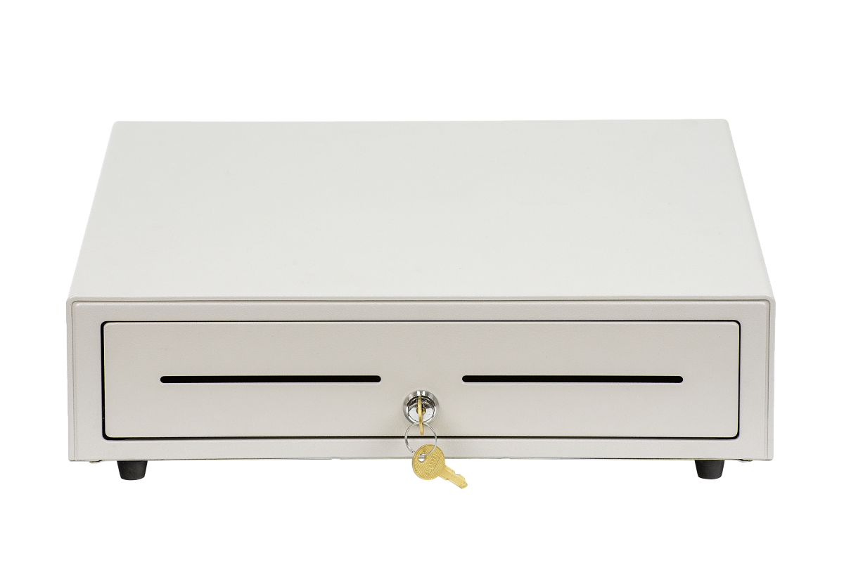 Денежный ящик АТОЛ CD-410-W белый, 410*415*100, 24V, для Штрих-ФР в Тюмени