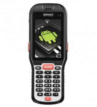 Мобильный терминал АТОЛ SMART.DROID (Android 4.4, 1D Laser, 3.5”, 1Гбх4Гб) Wi-Fi b/g/n,Bluetooth,БП) в Тюмени