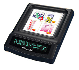 Настольный вакуум-флуоресцентный (VFD) Дисплей покупателя с монетницей DSP802U в Тюмени