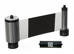 Черная лента с оверлеем (KO) на 3000 оттисков с чистящим роликом; для принтера Advent SOLID 700 в Тюмени