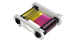 Полноцветная лента (YMCKO) на 500 оттисков с чистящим роликом; для принтера Advent SOLID 700 в Тюмени